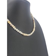 Taş Uzmanı Gerçek Ham Renkli Işlemsiz Orijinal Doğal Inci, Doğal Tatlı Su Incisi Kolye, Mayorka Incisi