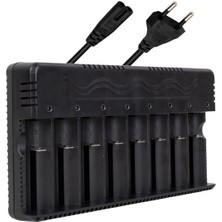 Pazarcan PMR-21525 8'li Pil Şarj Cihazı