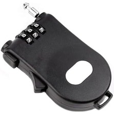 Teleskopik 50 mm Uzayan Şifreli 3 Haneli Asma Kilit