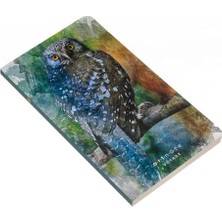 Art Voyage, Çizgisiz Seyahat Not Defteri, Karton Kapak, 12X21 cm Dikey, 128 Sayfa