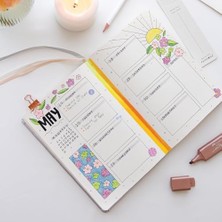 A5 Bullet Journal Noktalı Defter 140 Gr. 80 Yaprak Velvet