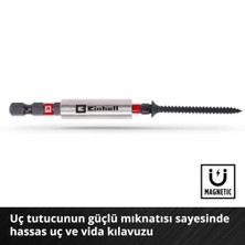 Orijinal M-Case 39 Parça Darbeye Dayanıklı Bits Seti (25 mm Uçlar, Metal Matkap Uçları, 60 mm Uç Tutucu, Lokma Ucu, Havşa Dahil Saklama Kutusu) - 49108773