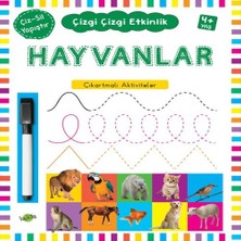 Bigelal Çizgi Çizgi Etkinlik- Hayvanlar (4+ Yaş)