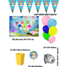 Baby Shark Doğum Günü Parti Seti