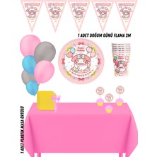 My Melody Melody 32 Kişilik Doğum Günü Parti Süsleri Seti