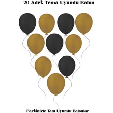 Her Konsepte Yakışan Tema Uyumlu Doğum Günü Parti Balonu