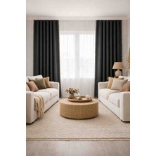 Arslan Deco Çoban Dikişli Dekoratif Polar Perde – Bohem & Modern Salonlar Için Özel Tasarım *pilesiz- Tek Kanat