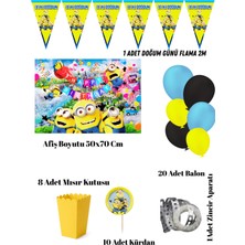Minions Minyonlar Doğum Günü Parti Seti