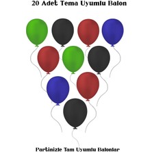 Her Konsepte Yakışan Tema Uyumlu Doğum Günü Parti Balonu