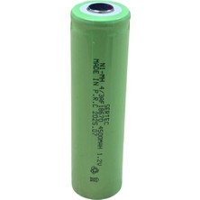 Eco Port Sertec - 1.2V 4500 Mah - 4/3AF - Ni-Mh Şarjlı Pil - (Başsız / Flat Head)