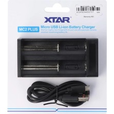 Eco Port Xtar Mc2 Plus Ikili Li-Ion Pil Şarj Cihazı