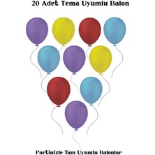 Her Konsepte Yakışan Tema Uyumlu Doğum Günü Parti Balonu