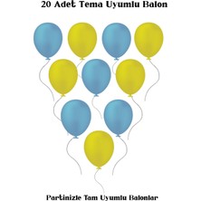 Her Konsepte Yakışan Tema Uyumlu Doğum Günü Parti Balonu