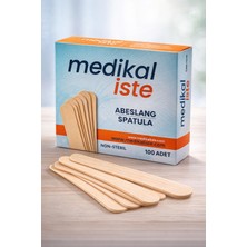 Abeslang Spatula Tahta Dil Basacağı 100'LÜ