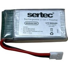 Eco Port Sertec / 902540 / 3.7V - 800MAH - 25C Beyaz Soket