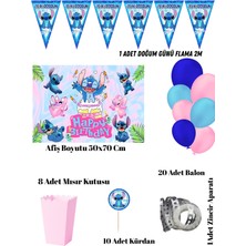 Stich Lilo Angel Doğum Günü Parti Seti