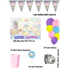 Cinnamoroll Cinnamon Doğum Günü Parti Seti