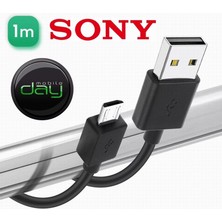 Sony Ericsson Micro USB Data Kablosu (100CM) Ithalatçı Garantili