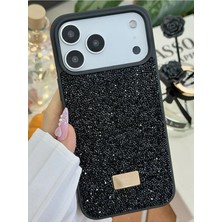 Bektas Homeoffice Iphone 17 Promax Uyumlu Elmas Tasarımlı Taşlı Işıltılı Parlak Pırlanta Kılıf