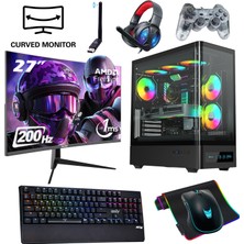 İzoly Nextgen R5-E-X I5 14400F 32GB Ddr5 1tb M.2 Nvme Rtx 4070 Super 12GB 27" 240HZ 240MM Sıvı Soğutma Oyuncu Masaüstü Bilgisayarı