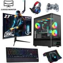İzoly NextGen R5-A-X i5 13400F 32GB DDR5 1TB M.2 NVMe RTX 5060 8GB 27″ 240HZ 240mm Sıvı Soğutma Oyuncu OEM Paketi