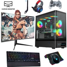 İzoly Nextgen F-X I5-14400F 32GB 1tb M.2 Nvme Rtx 4060TI 8gb 27" 200HZ 240MM Sıvı Soğutma Oyuncu Masaüstü Bilgisayarı