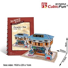 Cubicfun CUB/W3111H 3D 25 Parça Puzzle Türk Seramik Mağazası