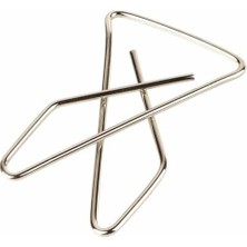 Brands Ideal Kağıt Kelepçe/kelebek Kelepçe, #2 Boy (Küçük), 50'li Kutu, 3 Paket (Toplam 150 Kelepçe) (72643)