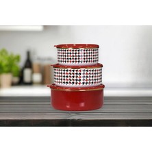 Pr Red Üçlü Saklama Seti