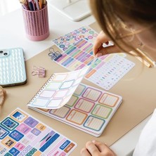 A5 Book 1183 Adet 18 Yaprak Renkli Etiket Defteri