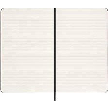 Mantero'dan Ipek Not Defteri, Italyan Ipekli Sert Kapak, Çizgili Sayfalar ve Elastik Kilitli, Hediye Kutulu, Büyük Format 21 x 13 Cm, Renk Bordo