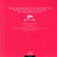 Bigelal Hak Kavramı Devletin Dönüşümü Üzerine Üç Konferans