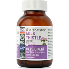 Sepe Natural Sepe Natural Milk Thistle 90 Kapsül X 450Mg | Deve Dikeni Tohum Ekstra
