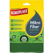 Mikrofiber Mutfak Bezi 2'li Set, Hızlı Kuruyan Uzun Ömürlü Mikrofiber Temizlik Bezi Seti, Yüksek Toz ve Sıvı Emiş Gücü, Mutfak, Ofis, Ev Için Tüy ve Çizik Bırakmayan Temizlik Bezi