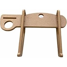 Doğal Ahşap Laptop Standı