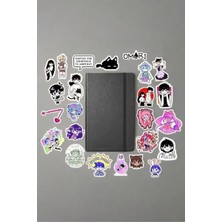 Omori Paketi/bullet Journal Defter Çıkartma Ajanda Laptop Etiket, 864516548651