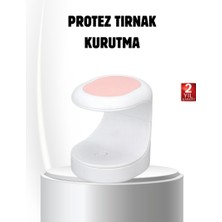 Zero Land Nrzsnt LED Mini Oje Kurutucu Taşınabilir Hızlı Kuruma Cihazı 3 LED Işıklı
