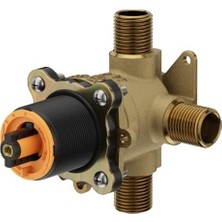 0X8-310A Permabalance Tek Kontrollü Küvet ve Duş Kaba Vana, Pirinç