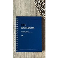 Sert Mukavva Kapaklı Spiralli 80 Yaprak Çizgisiz A5 Not Defteri, Not Defteri, Okul Defteri, 8 Farklı Renk Seçeneği, Ofis Için Ideal, Planlayıcı (Blue Kapak Rengi)