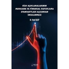 Risk Açıklamalarının Muhasebe ve Finansal Raporlama Standartları Açısından Incelenmesi