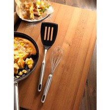 Pro Çırpıcı, 28 Cm, Metalik Gri, 18/10 Paslanmaz Çelik, 18/10 Paslanmaz Çelik