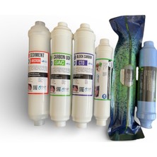 Nsf Onaylı 6’lı Su Arıtma Filtre Seti – Platinum Membran 80 Gpd + Mineral Filtreli | Premium Kalite