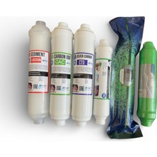 Nsf Onaylı  6’lı Su Arıtma Filtre Seti – Platinum Membran 80 Gpd + Ph Filtreli | Tüm Kapalı Kasa Cihazlarla Uyumlu