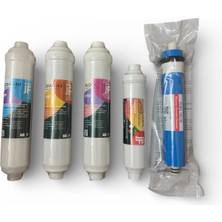 Tüm Kapalı Kasa Su Arıtma Cihazları ile Uyumlu 5'li Filtre Seti