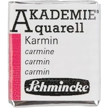 Akademie Aquarell Yarım Tablet Sulu Boya 333 Carmine