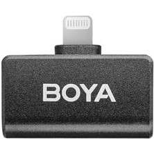 Omic-D Ikili Yaka Mikrofonu Lightning (Siyah)