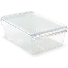 Kapaklı Banyo Mutfak Düzenleyici Raf Ps 325 * 205 * 100 mm Beyaz M-E27-40-01K