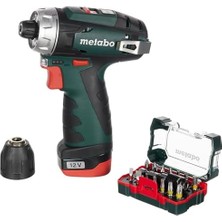 600079510  Bs + Bıtbox Akülü Matkap (2x 2.0 Ah 10.8V Akü + Şarj Cihazı + Uç Seti)