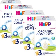 Hipp 3 Organik Combiotic Devam Sütü 600 gr ( 4 Lü )