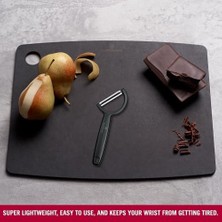 6.0950.3 Rho Düz Kenar Tek Taraf Siyah Soyacak